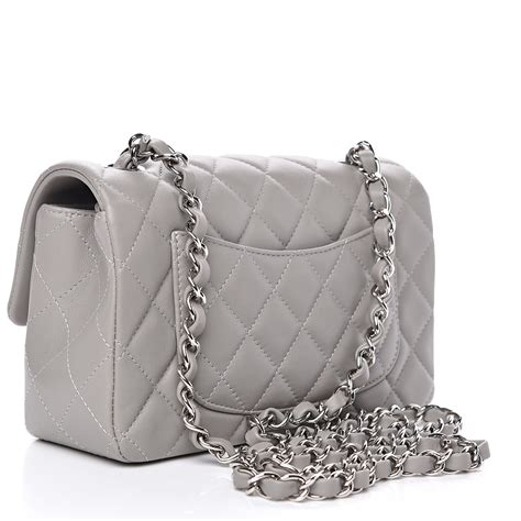 chanel grey lambskin flap bag|chanel lambskin medium flap bag.